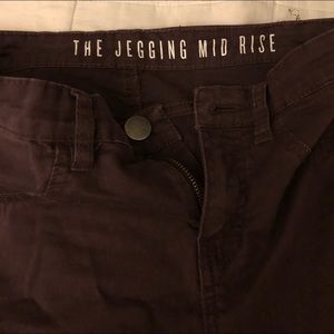 Maroon jeggings